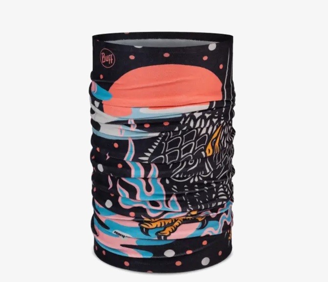 Шарф-труба Buff Thermonet Ynjar Black by Shogo Ota