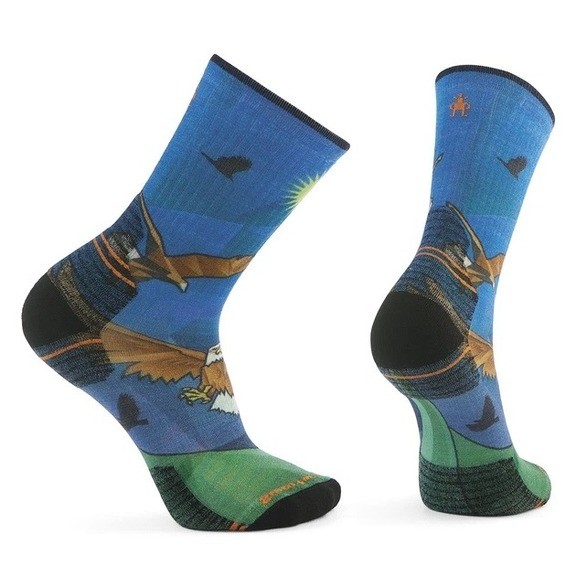 Носки мужские Smartwool Hike Targeted Cushion Eagle Print Crew Man