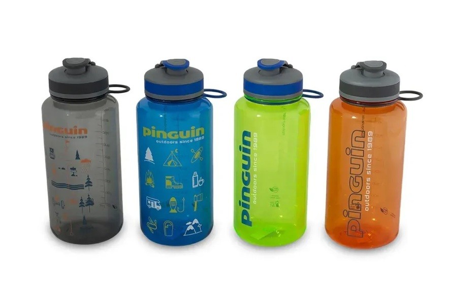 Фляга Pinguin Tritan Fat Sport Bottle 2023 BPA-free, 1 L