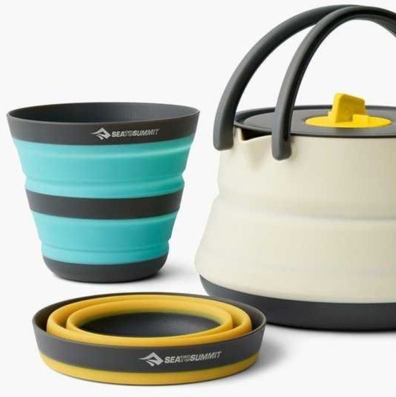 Набор посуды Sea to Summit Frontier UL Collapsible Kettle Cook Set w/Sack с чехлом