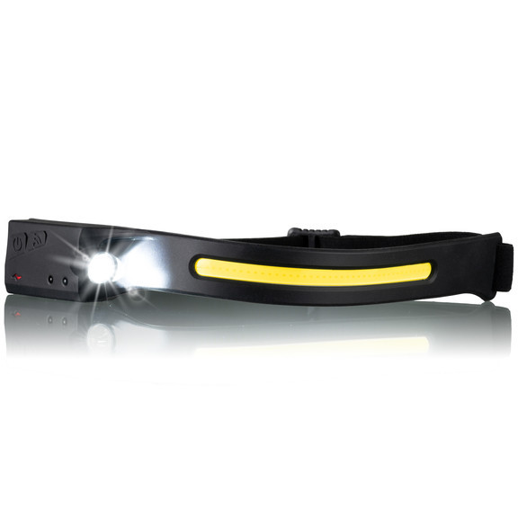 Фонарь налобный National Geographic Iluminos Stripe 300 lm + 90 Lm USB Rechargeable
