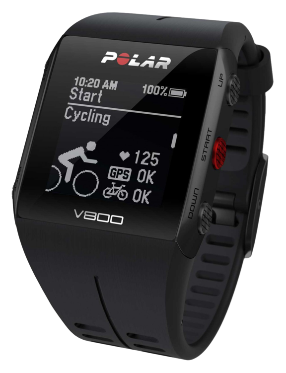 Пульсометр Polar V800 BLACK HR COMBO