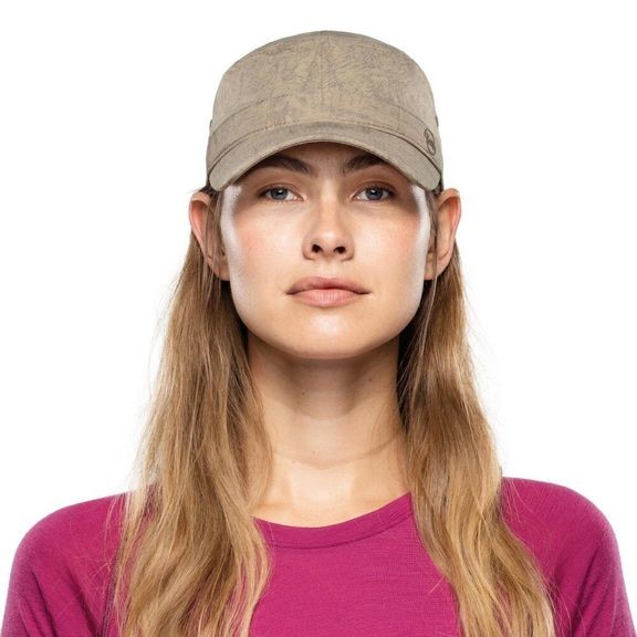 Кепка Buff Military Cap zinc taupe brown