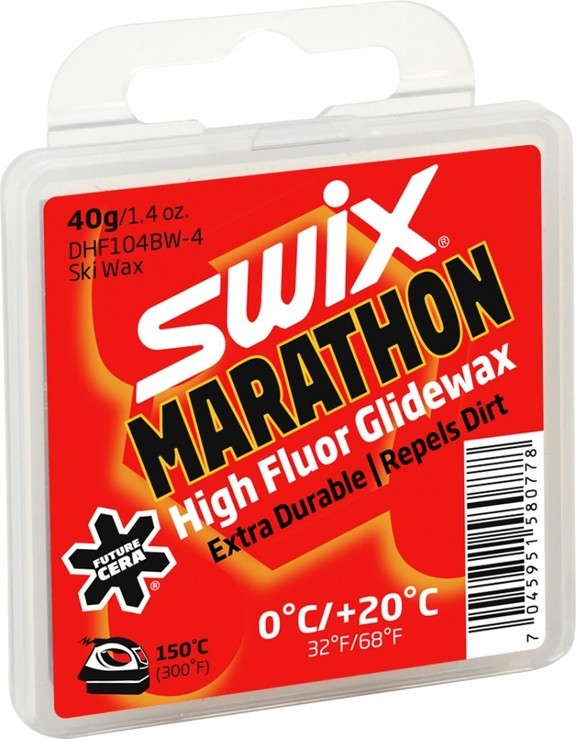 Высокофтористый парафин Swix DHF104BW Marathon 40g