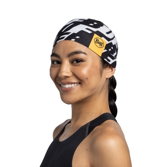 Повязка на голову Buff Coolnet UV+ Wide Headband, Logo Multi