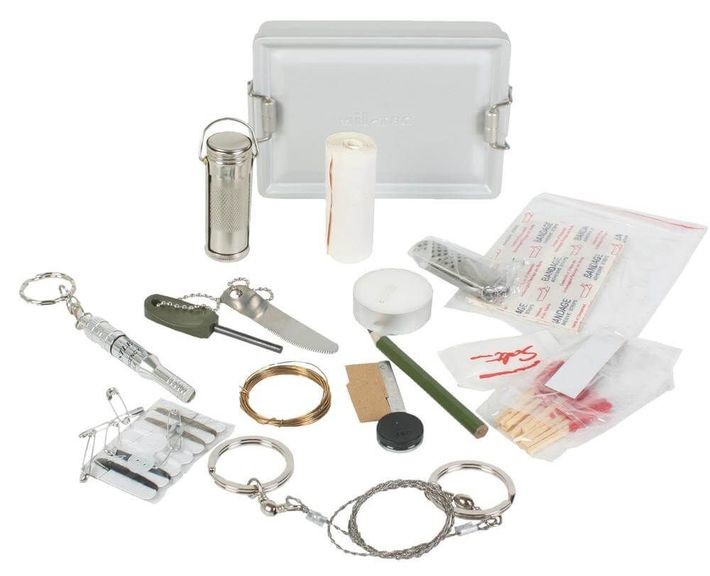 Набор для выживания Mil-Tec Survival Kit Alu Box