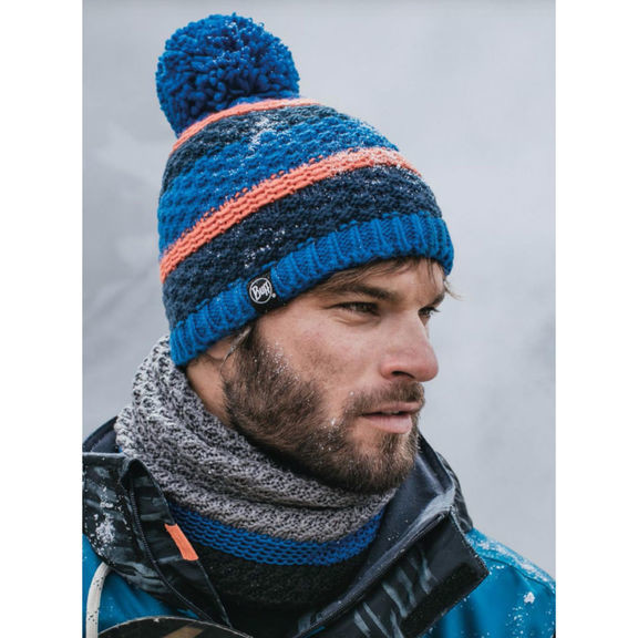 Шапка Buff Knitted & Polar Hat Fizz Blue Skydiver