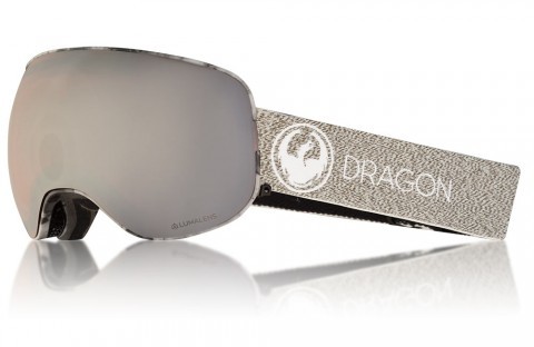 Маска Dragon X2 Lumalens Silver Ion/Dark Smoke 17/18
