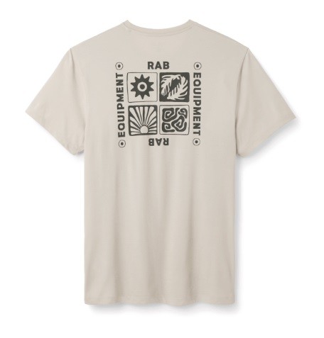 Футболка чоловіча Rab Crimp Bloc Print Tee