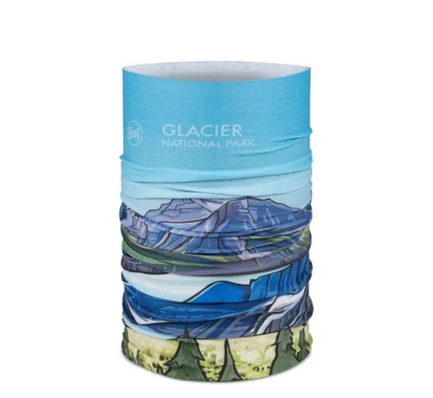 Шарф-труба Buff Coolnet UV+ National Parks, Glacier