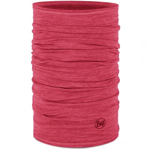 Шарф-труба Buff Merino Lightweight, Solid Cyberpink