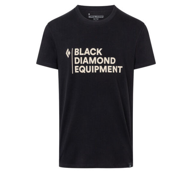 Футболка  Black Diamond SS Stacked Logo Tee