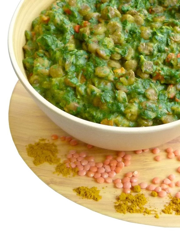 Сочевиця-каррі дав зі шпинатом Travellunch Lentils Curry Dal with Spinach 250 г (2 порції)
