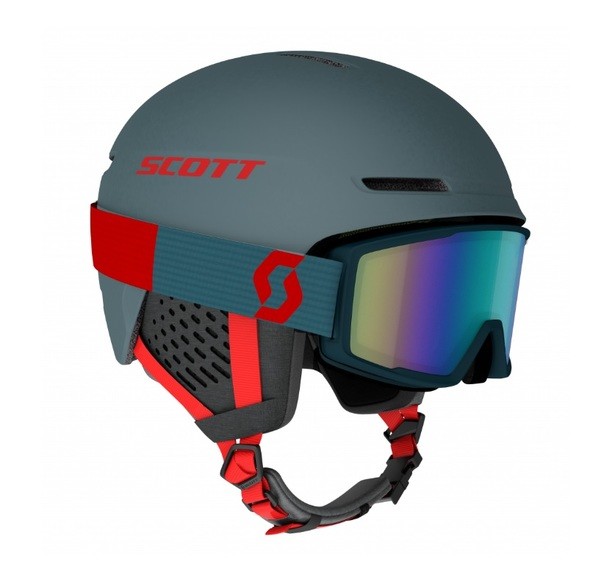Гірськолижний шолом Scott Track + маска гірськолижна Factor Pro
