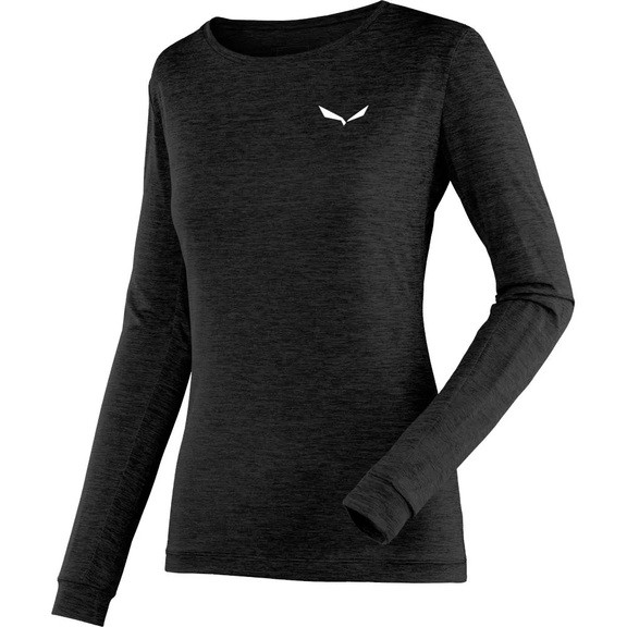 Футболка женская Salewa Puez Melange Dry Womens L/S Tee