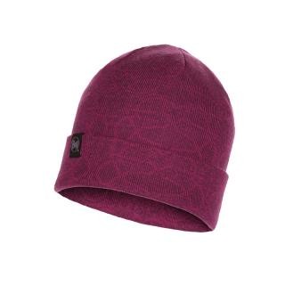 Шапка Buff Knitted Hat Greta purple raspberry