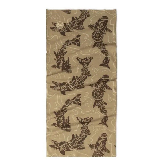 Шарф-труба Buff Coolnet UV, Lake River Khaki