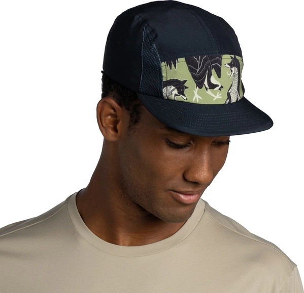 Кепка Buff 5 Panel Go Cap, Rub Chomp Black
