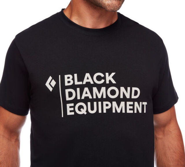 Футболка Black Diamond SS Stacked Logo Tee