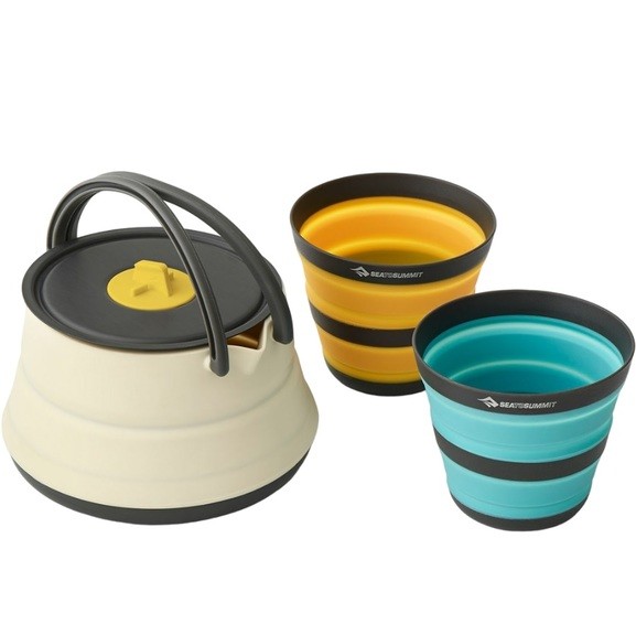 Набор посуды Sea to Summit Frontier UL Collapsible Kettle Cook Set, на 2 персоны