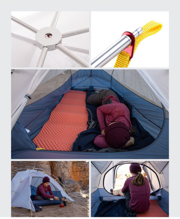 Намет Naturehike Cloud Up Wing II 15D silicone