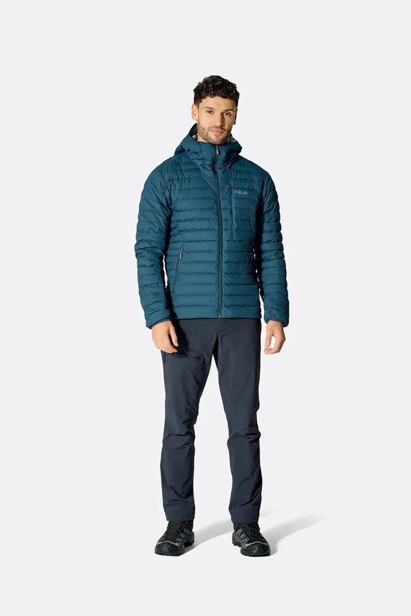 Чоловічий пуховик Rab Microlight Windstopper Hoody