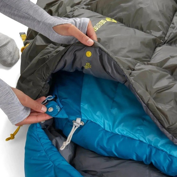 Спальний мішок-квілт Sea to Summit Ember Down Quilt 7C/45F, Long