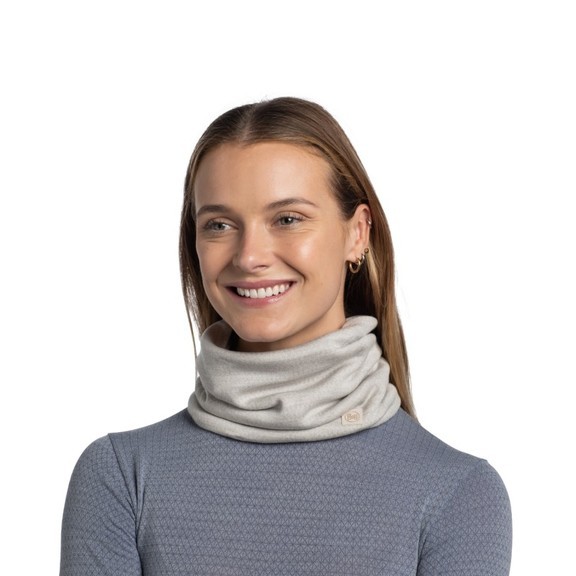 Шарф-труба Buff Merino Heavytweight Neck Warmer, Solid Cloud