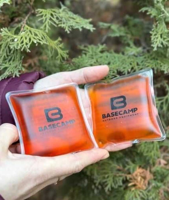 Багаторазова хімічна грілка для рук BaseCamp Reusable Hand Warmer