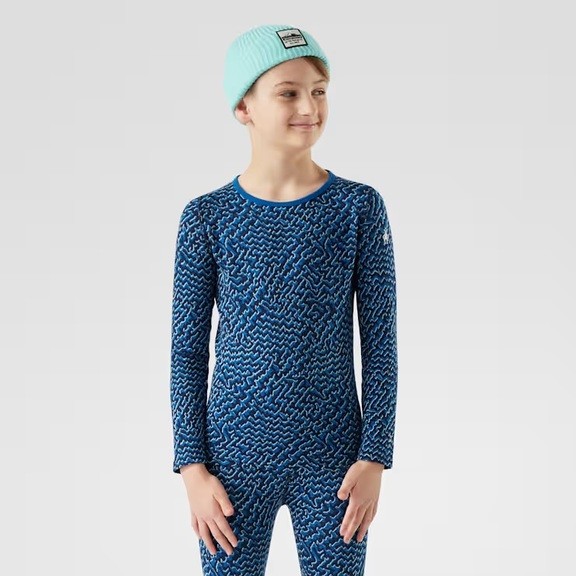 Кофта детская Smartwool Kids' Classic Thermal Merino Base Layer Crew Boxed