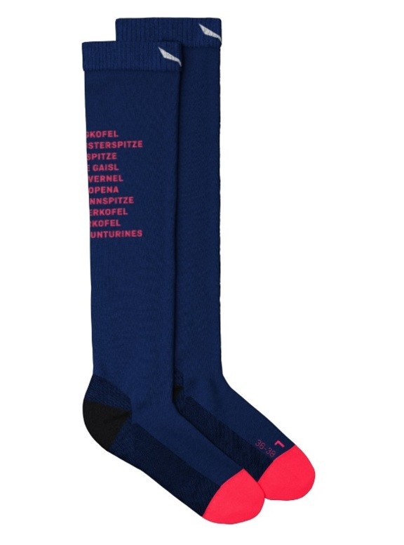 Термошкарпетки жіночі Salewa Ortles Dolomites Merino Knee Cut Socks Women