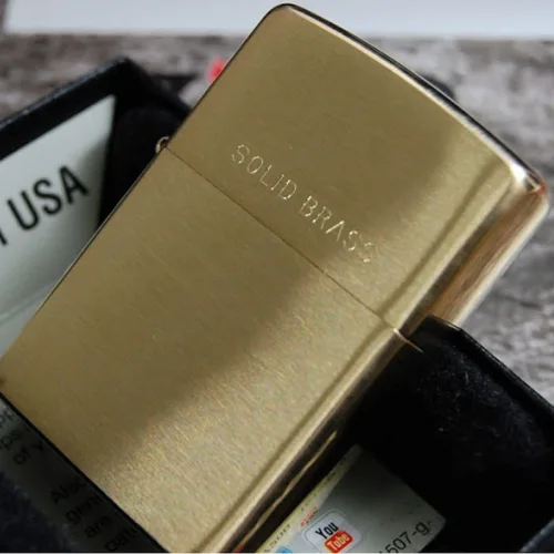 Запальничка Zippo Br Fin Solid Brass, 204