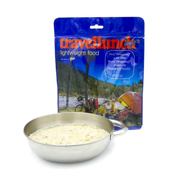 Бефстроганов с рисом Travellunch 250 г - 2 порции