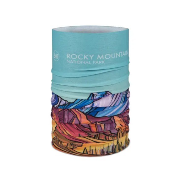 Шарф-труба Buff Coolnet UV+ National Parks, Rocky Mountain