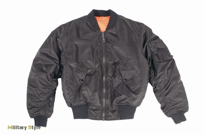 Куртка летная MA1 США, black