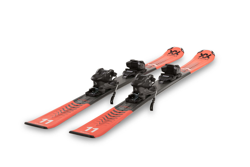 Горные лыжи Volkl Racetiger Jr с креплением Marker 4.5 VMotion Jr. 20/21