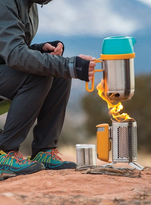 Набір чайник із френч-пресом Biolite Campstove KettlePot & Coffee Set