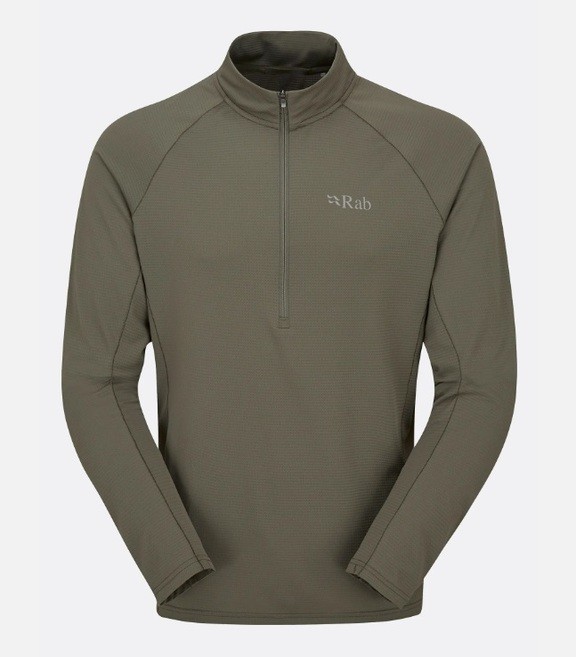 Футболка чоловіча Rab Sonic LS Zip Man