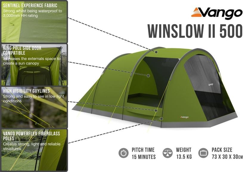 Палатка Vango Winslow II 500