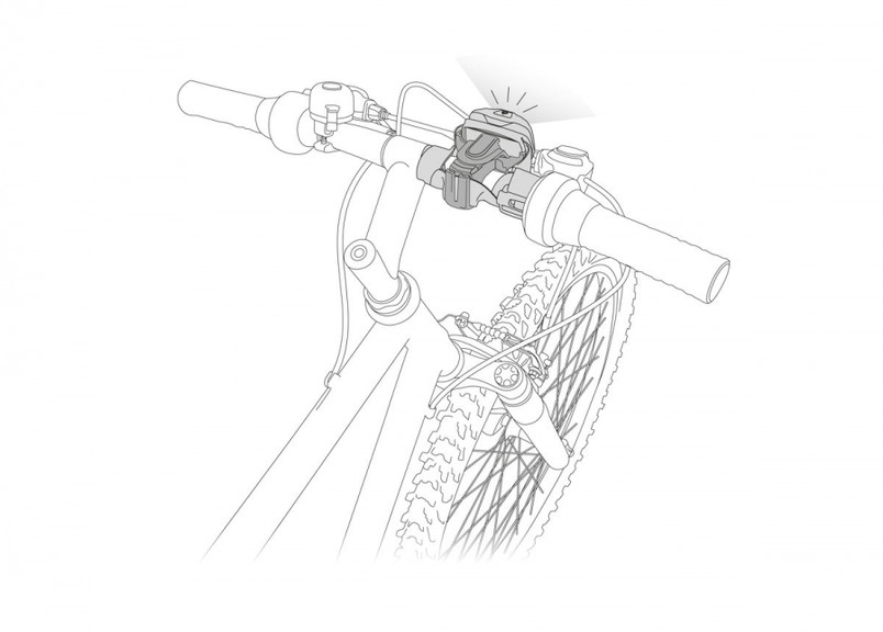 Крепление для фонаря на велосипед Petzl Bike Adapt