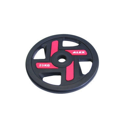 Диск Alex 4 Holes TPU Olympic Plate 25 кг