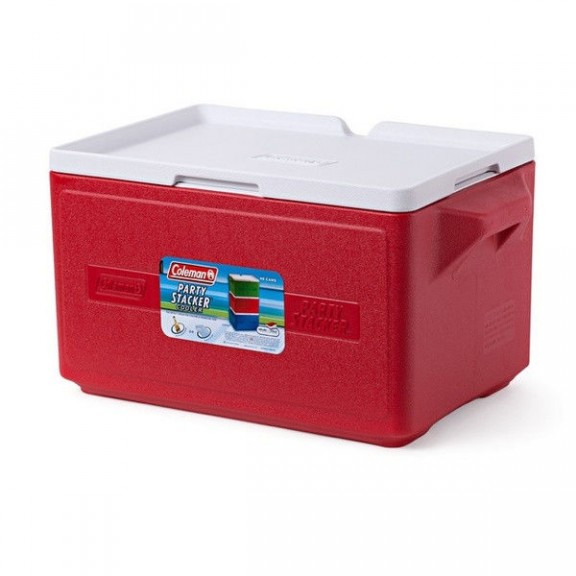 Термобокс Coleman COOLER 48 CAN STACKER - RED