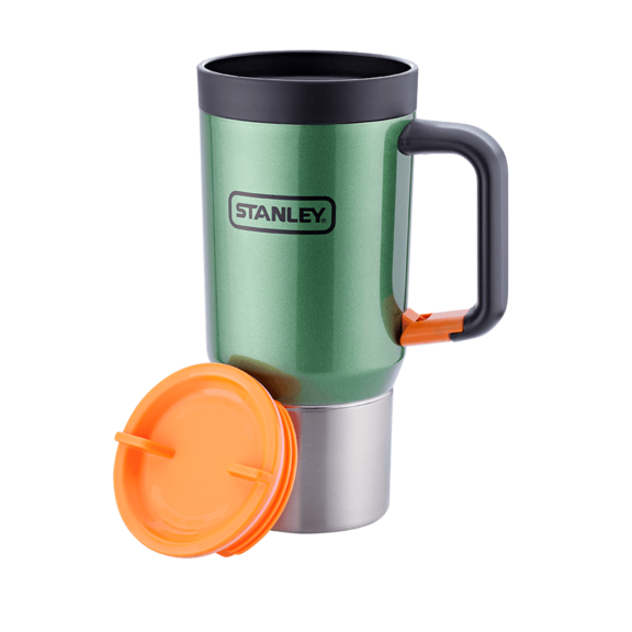 Термокружка Stanley Adventure Clip Grip 0.59 Л Зеленая