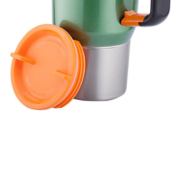 Термокружка Stanley Adventure Clip Grip 0.59 Л Зеленая