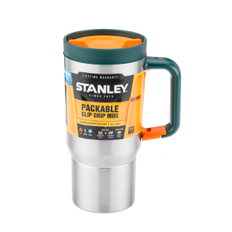 Термокружка Stanley AdventureSteel Clip Grip 058STY 0.59 Л