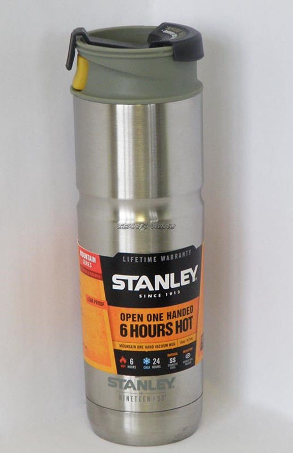 Термостакан Stanley MountainSteel One Hand 039STY 0.47 Л