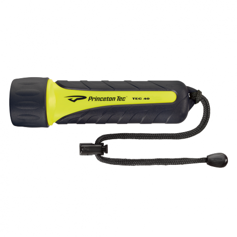 Фонарь туристический ручной Princeton Tec TEC 40 Overmold желтый