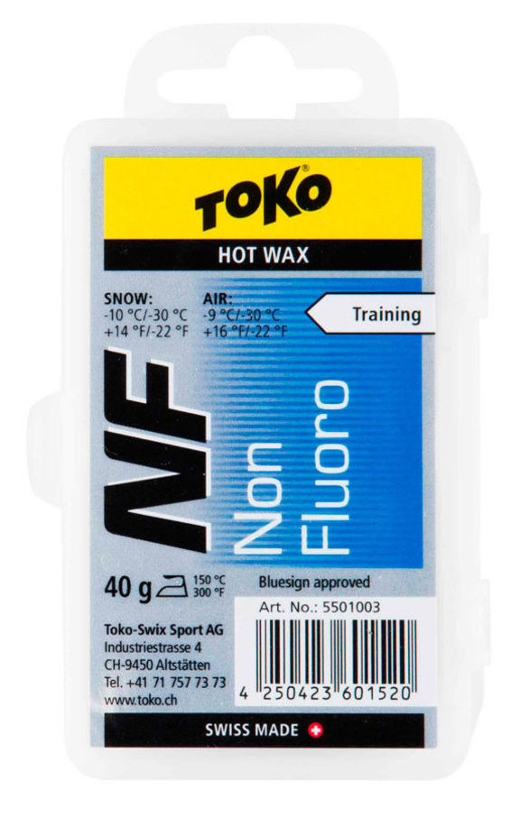 Воск Toko NF Hot Wax blue 40g