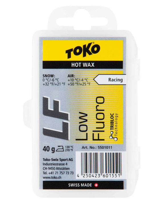 Воск Toko LF Hot Wax yellow 40g