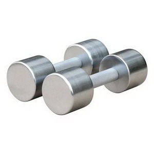 Хромированные KG гантели HCD-12KG (пара)